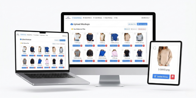 Bulk Mockup Generator | Create Product Mockups Online